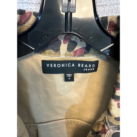 Veronica Beard Jeans Leopard Print Jacket Size S - Picture 2 of 3